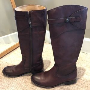 Frye Molly Redwood Boots - EUC!